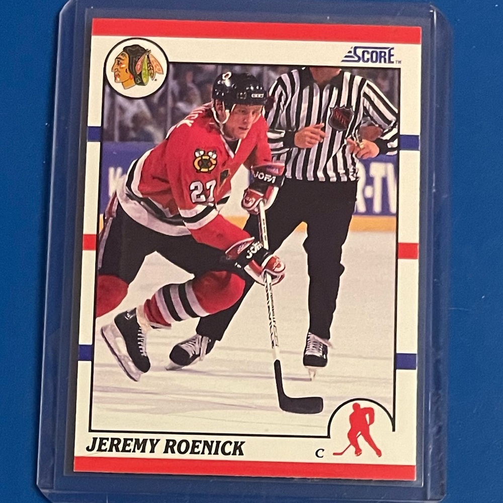 Jeremy Roenick #179 1990-91 Score Ice Hockey Trading Card